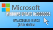 windows update hatası çözümü